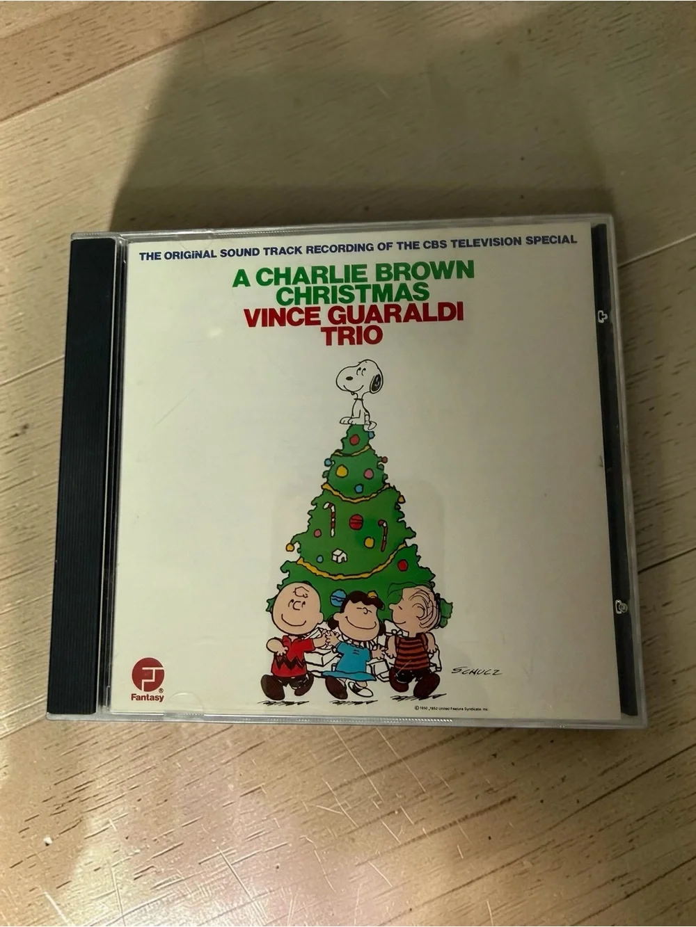 Vince Guaraldi Trio A Charlie Brown Christmas CD Fantasy Records